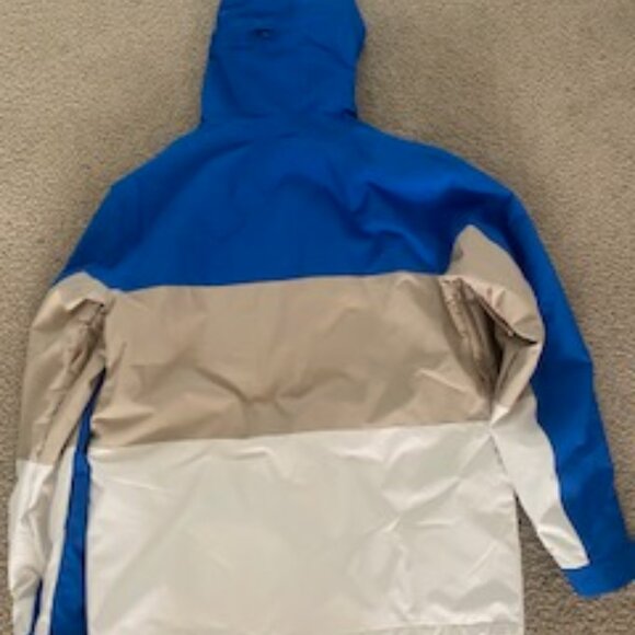 Defy DC Men's Large Blue Snowboard Downhill Ski Outdoor Shell Jacket - Picture 2 of 6